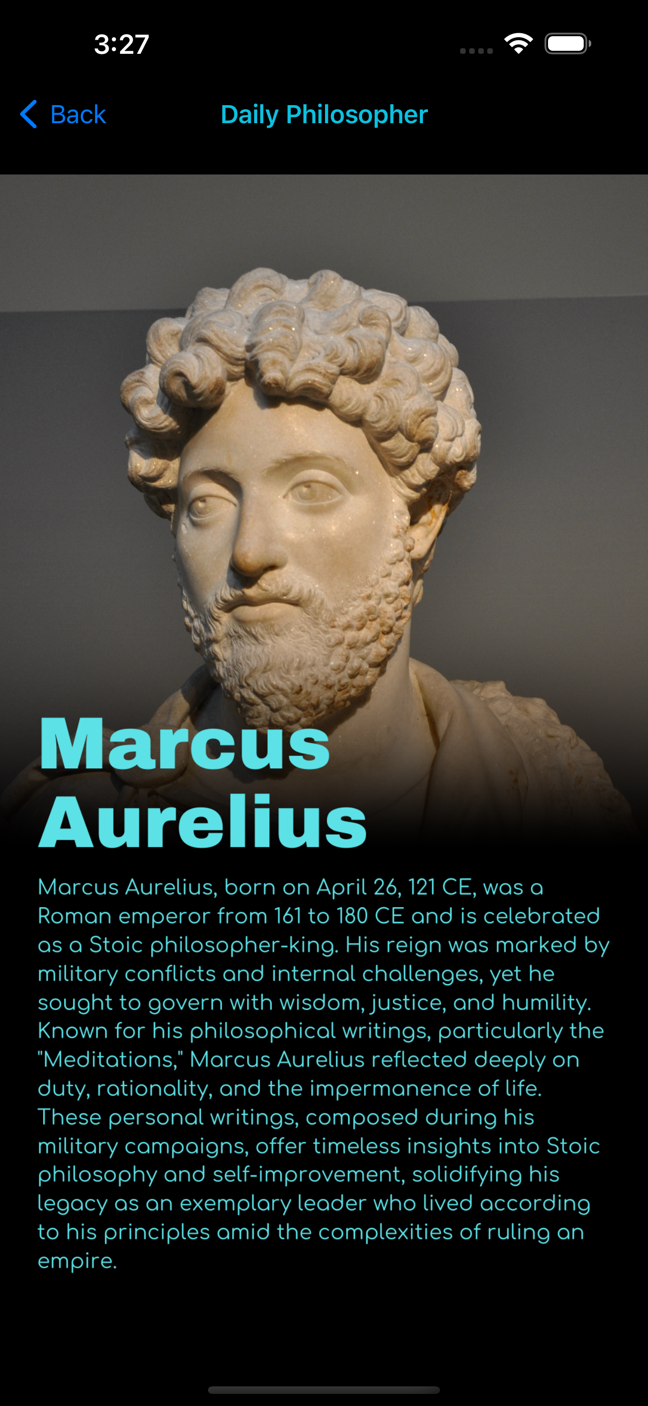 Kouros: Philosophy Daily