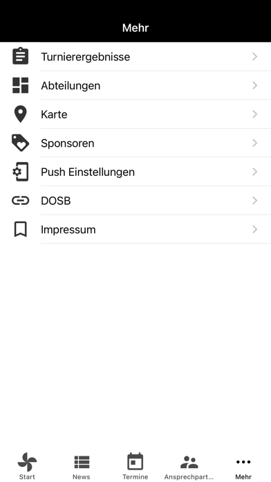 Thüringischer Tanzsportverband Screenshot
