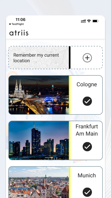 Atriis mobile Screenshot