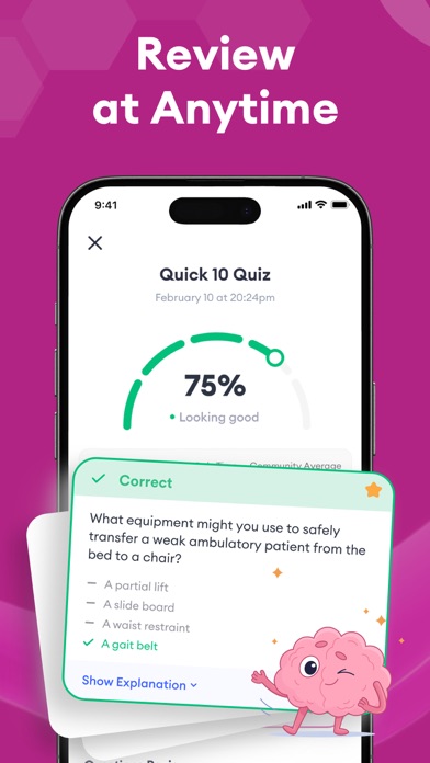 CNA Practice Exam Prep | 2026 iPhone screenshot 6 - Education app