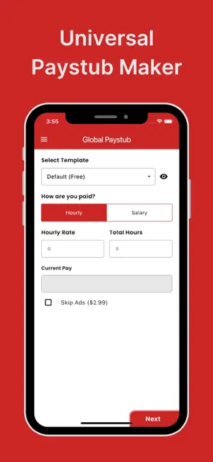 Universal Paystub Generator screenshot 2