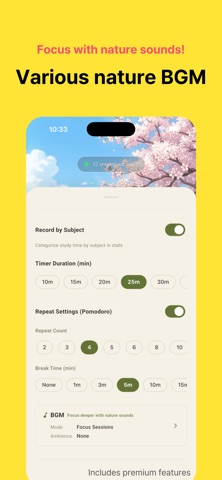 StayMe - Study with me Timer Screenshot 8 of 8