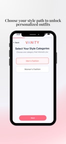 Vanity Personal AI Stylist screenshot