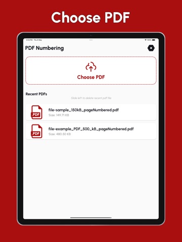 App screenshot