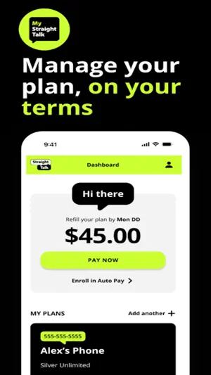My Straight Talk: Mobile App screenshot 1