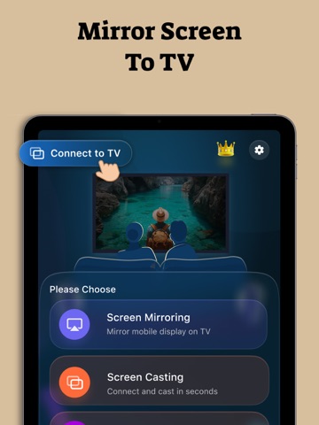 AirPlay : Screen Mirroring iPad screenshot