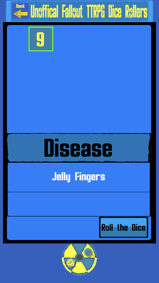 #7. Unofficial FOTTRPG Dice Roller (iOS) بواسطة: Bily Salazar