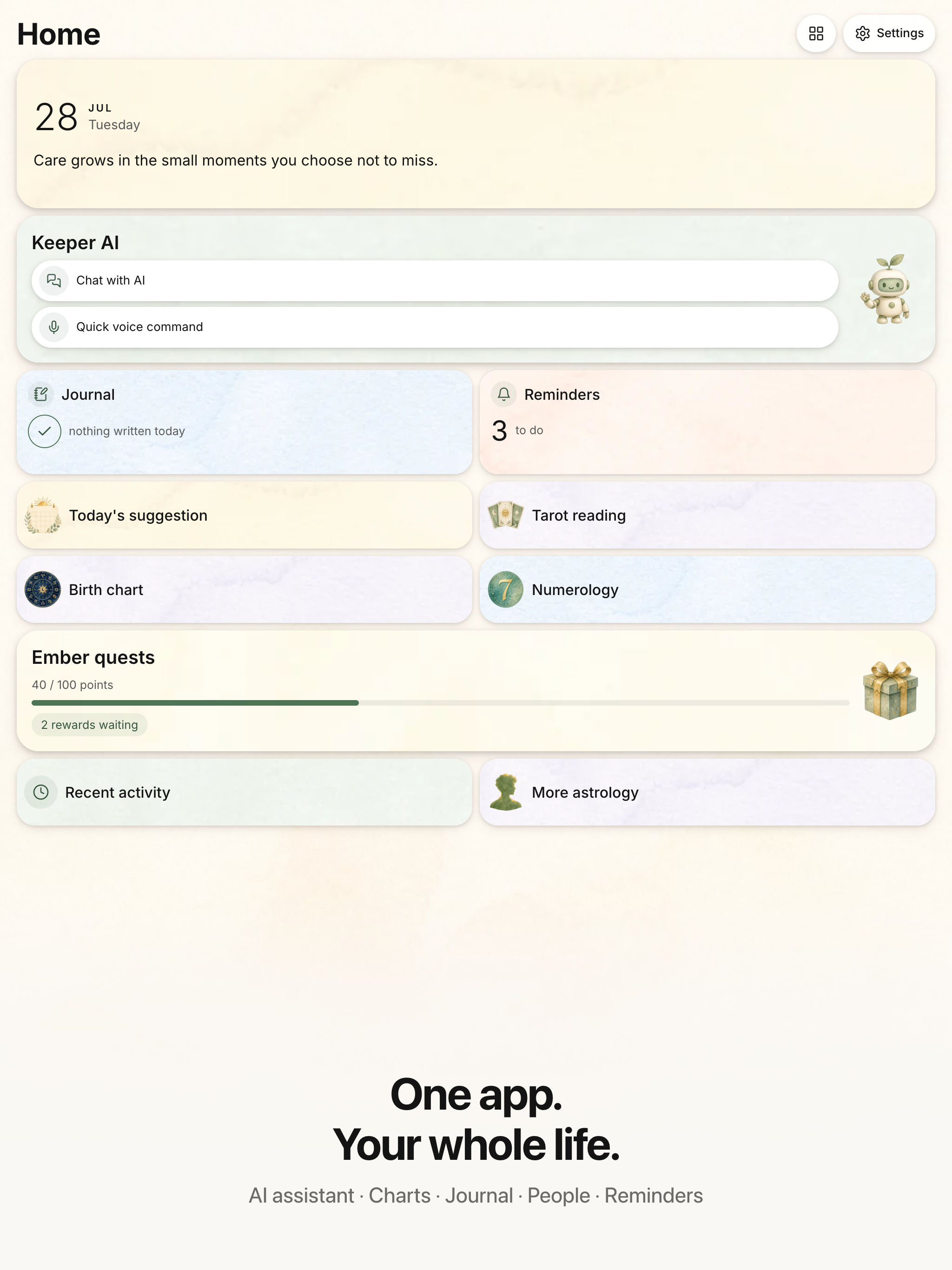 Ember: Astrology, Tarot, AI screenshot 11
