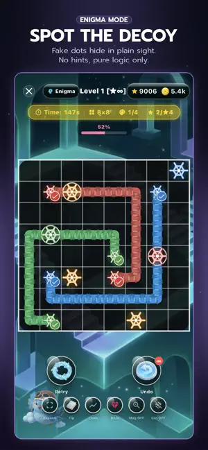 Flow Link: Logic Puzzle screenshot 1
