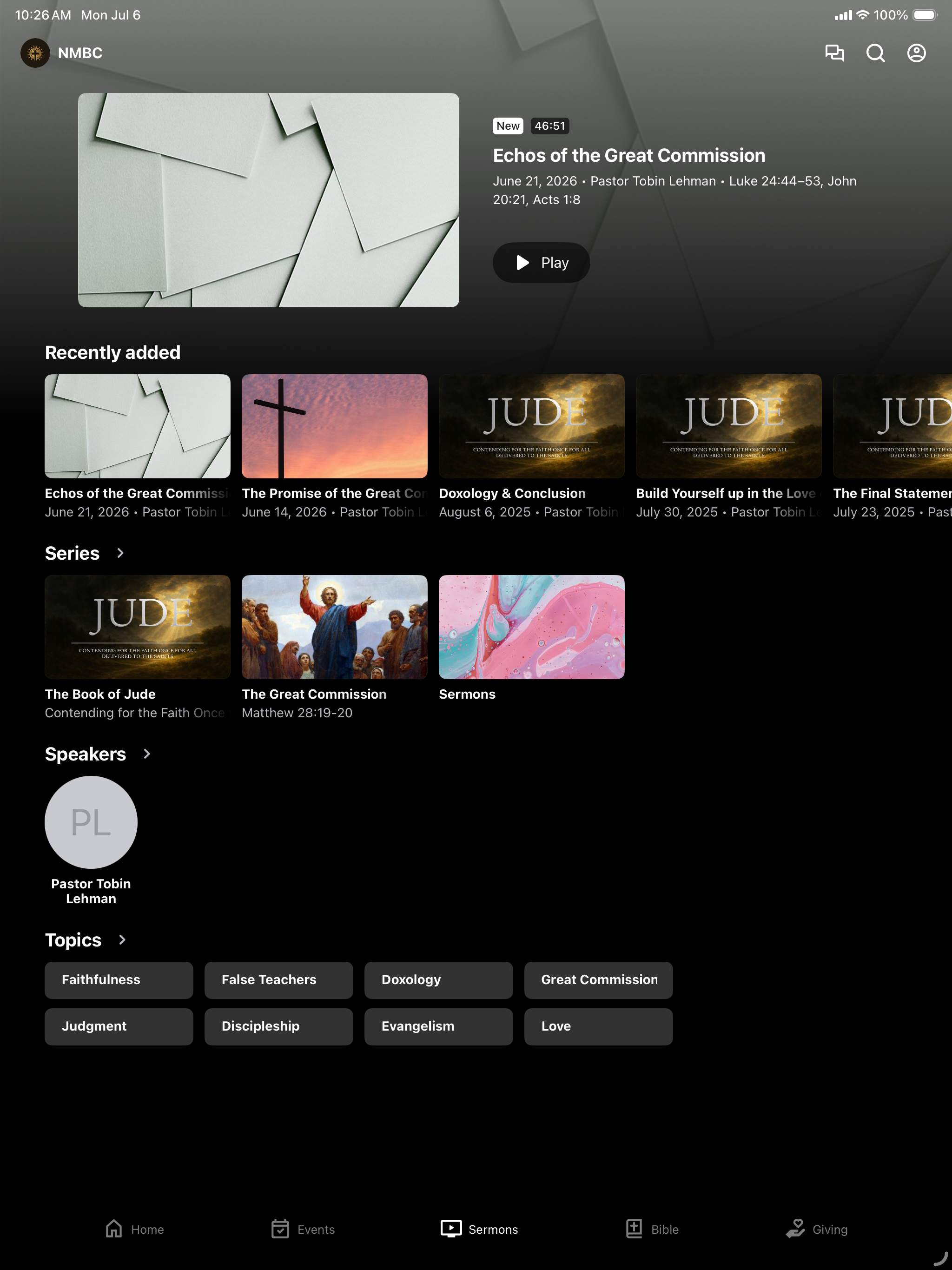 New Market Baptist Church screenshot 6
