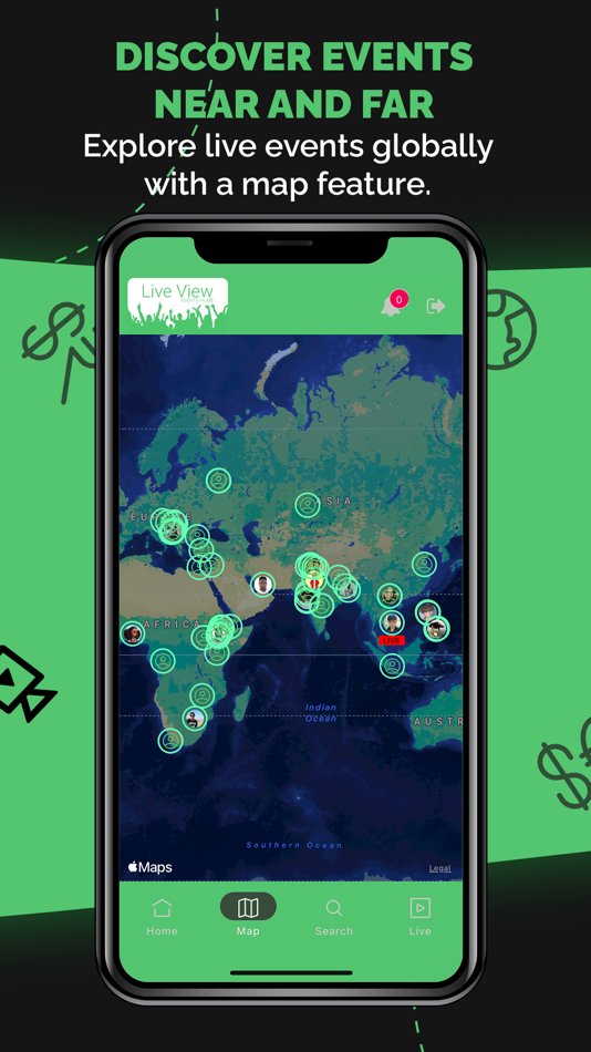#8. EventsHubb Live View (iOS) Podle: Eventshubb