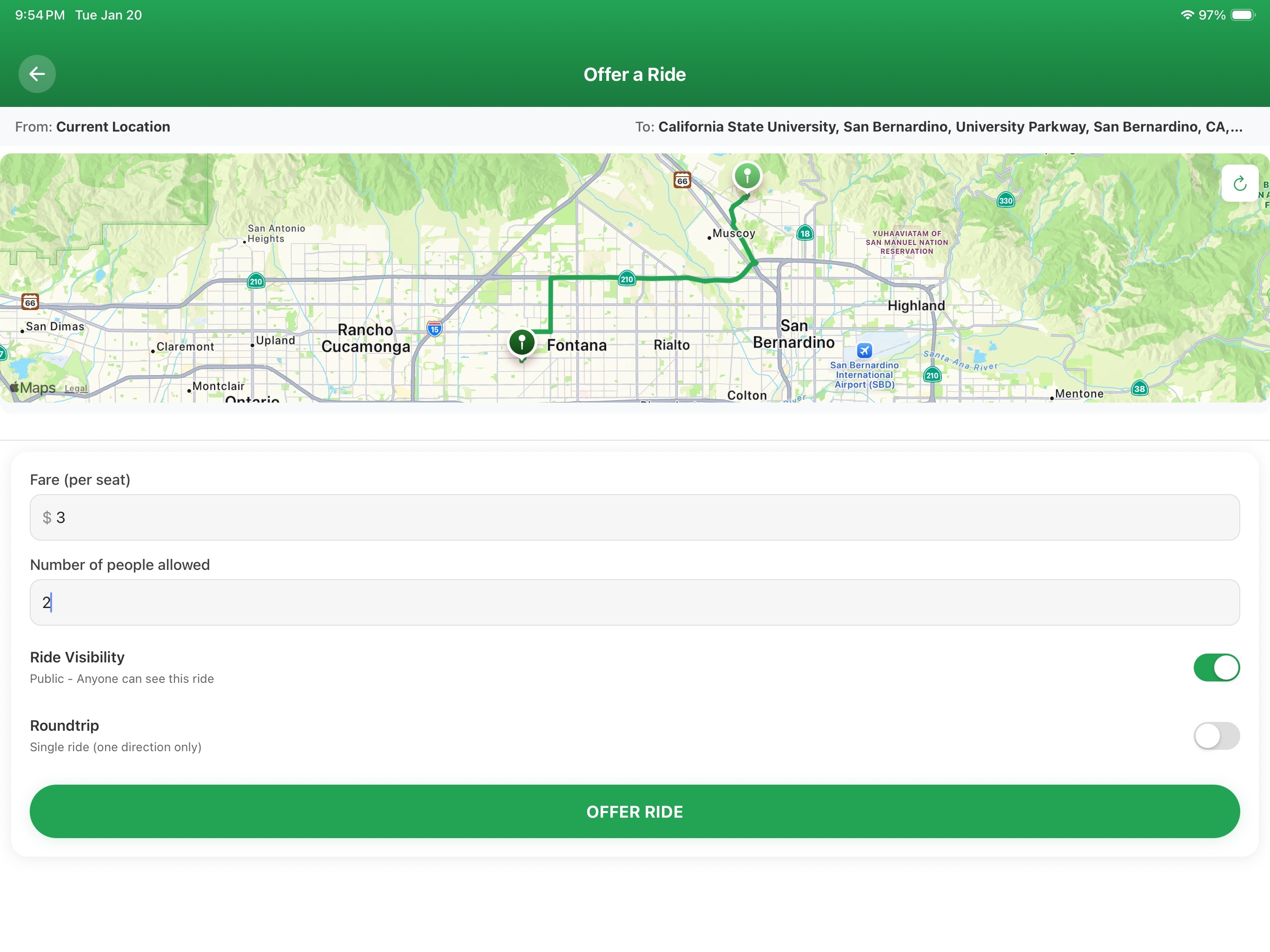 Ride Splits