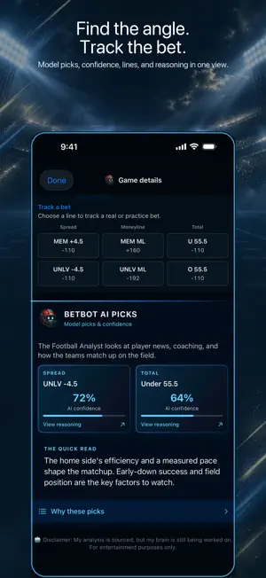 College Football Bet Bot screenshot 4
