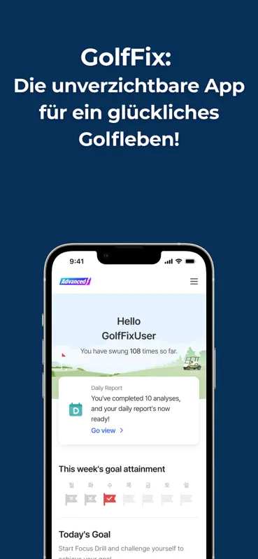 GolfFix: KI Golf Coach,Analyse screenshot 9 of 9