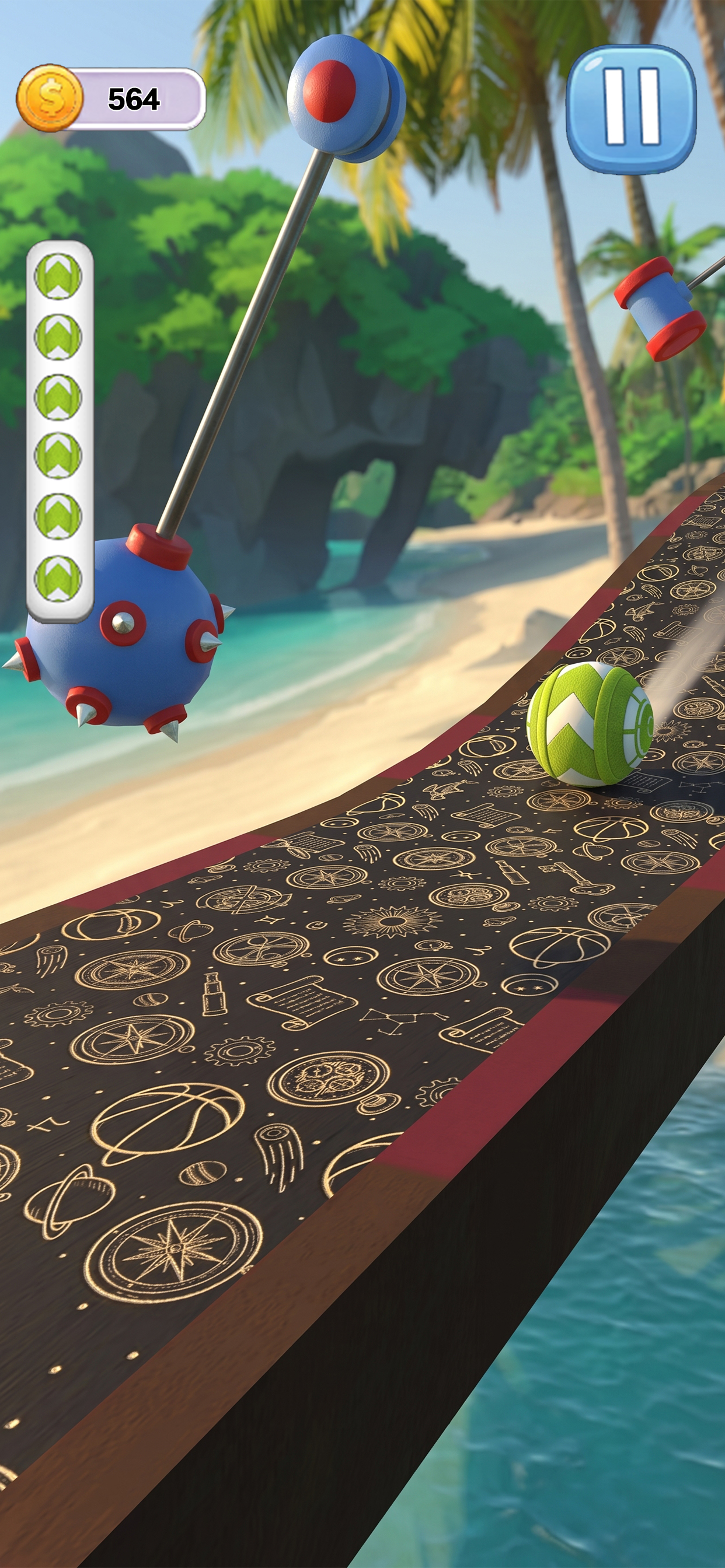 Rolling Ball Sky Adventure screenshot 5