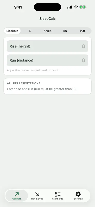SlopeCalc: Grade & Ramp screenshot 4 of 5