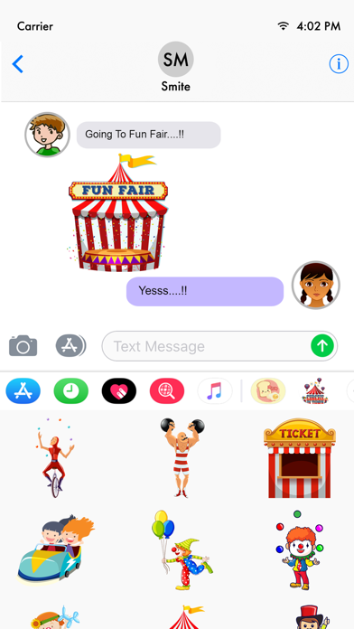 Circus Stickers Pack Screenshot