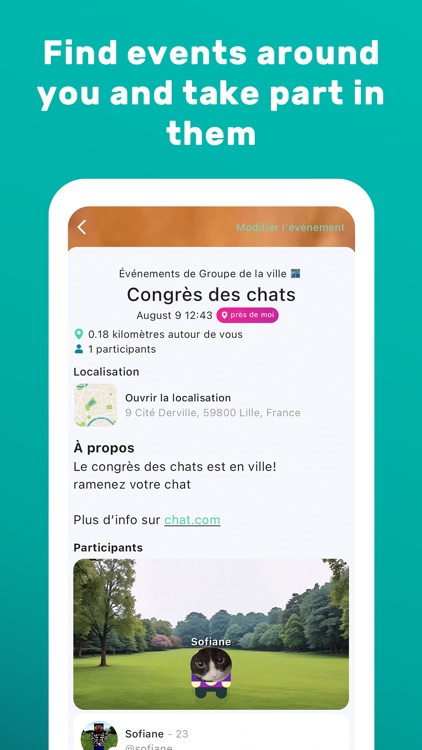 ReGroup: Events and groups