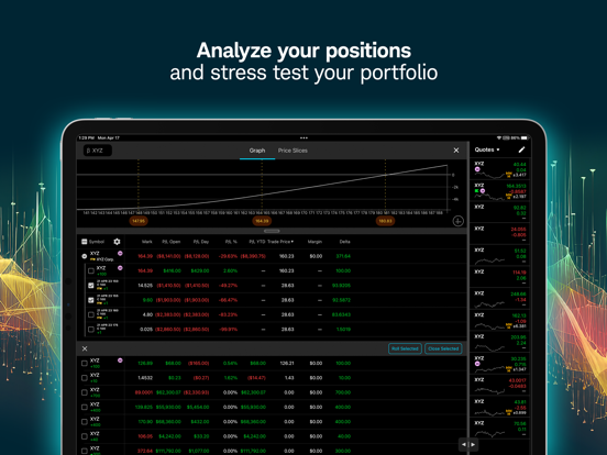 thinkorswim: Trade. Invest. iPad screenshot 6 - Finance app