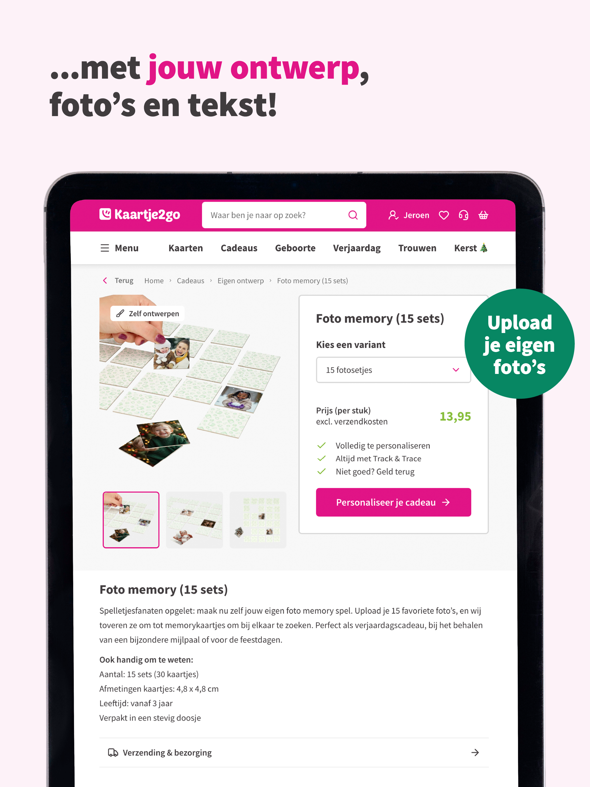 Kaartje2go - Kaart sturen