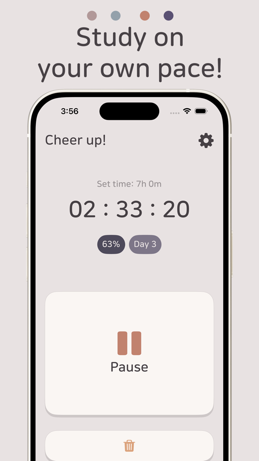 #1. NanaTimer - Study Timer (iOS) Podle: JEONGUK SHIN