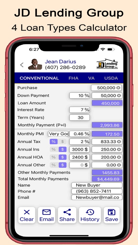 #3. JD Lending Group (iOS) 由: Quick Consulting and Management LLC