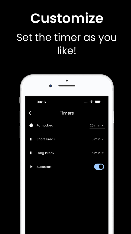 #4. Minti: Focus Timer (iOS) بواسطة: Kenny Eriksson