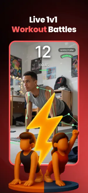 Stryv: 1v1 Push-Up Battles screenshot 2