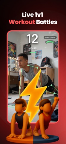 Stryv: 1v1 Push-Up Battles Screenshot 2 of 7