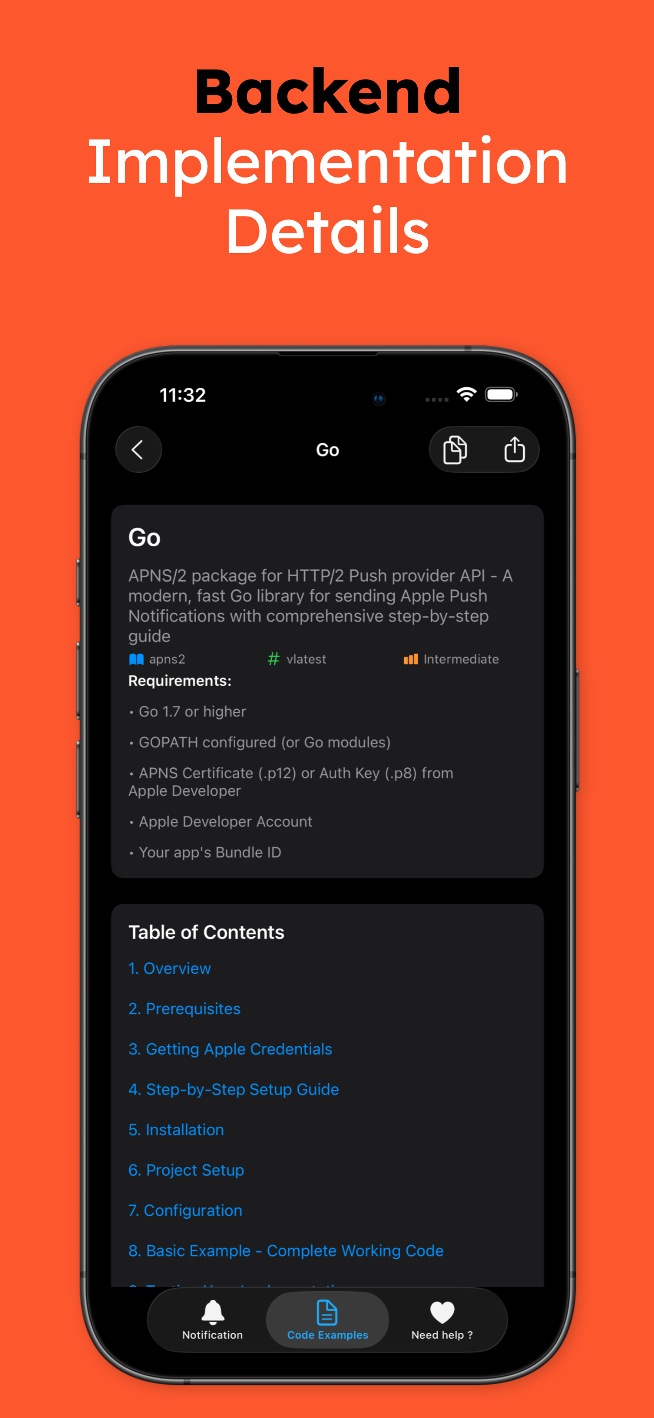 Push Notification - Client screenshot 4
