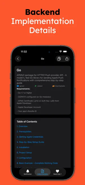 Push Notification - Client iPhone screenshot 4
