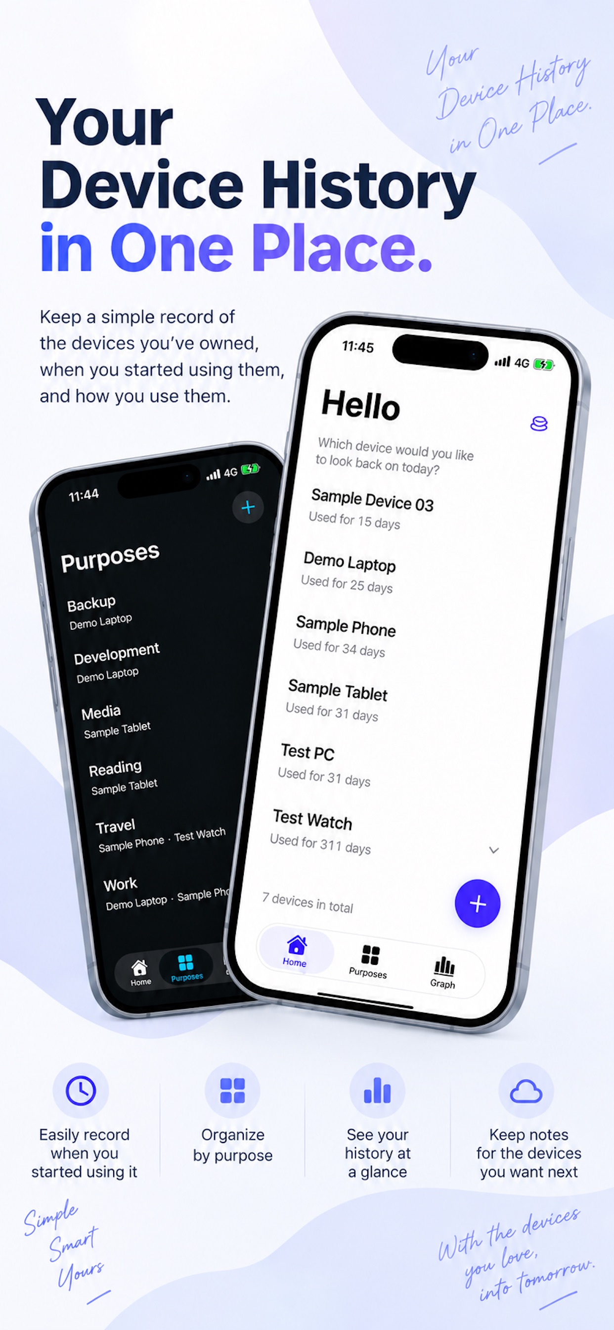Screenshot 1 of Track Your Device History