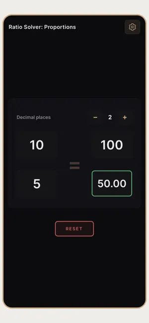 Ratio Solver: Proportions screenshot 3