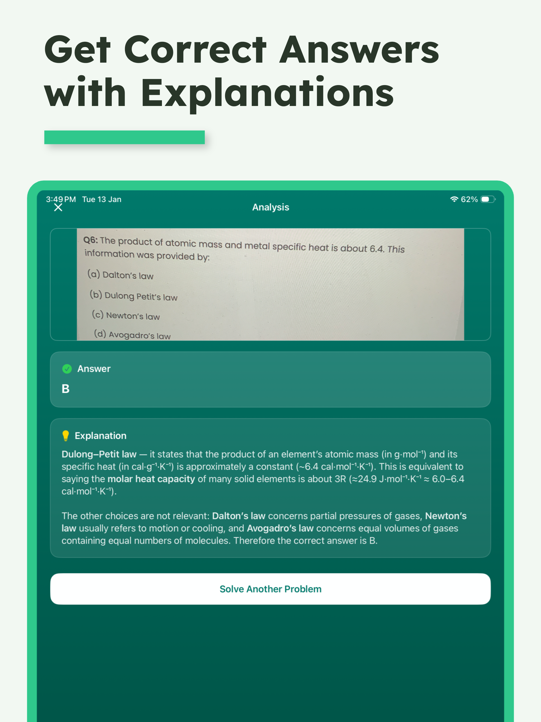 Chemistry Solver: ChemAIPro