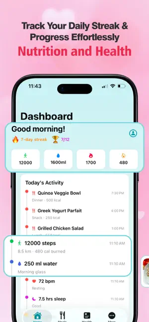 Nutrition and Health iPhone screenshot 2