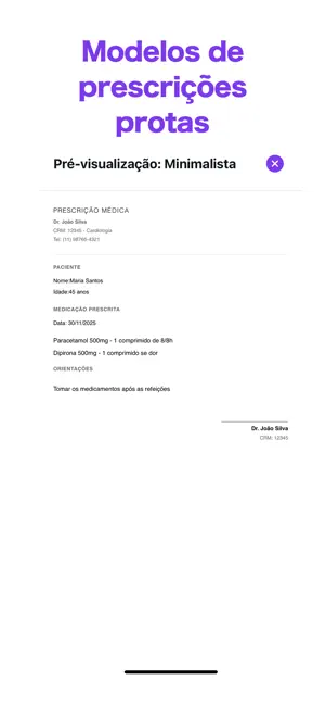 Prescrições Medicas screenshot 2