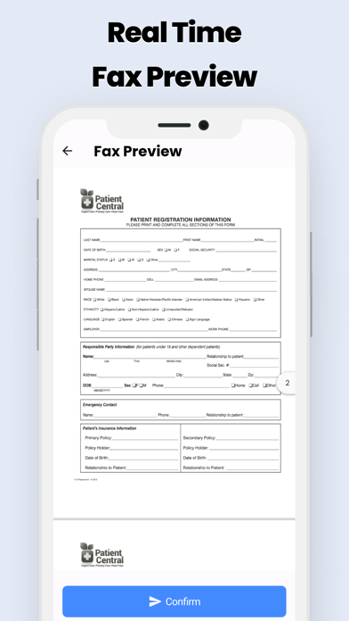 FaxFlow - Send Fax from iPhone Screenshot