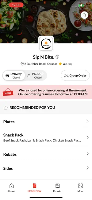 Sip N Bite screenshot 3