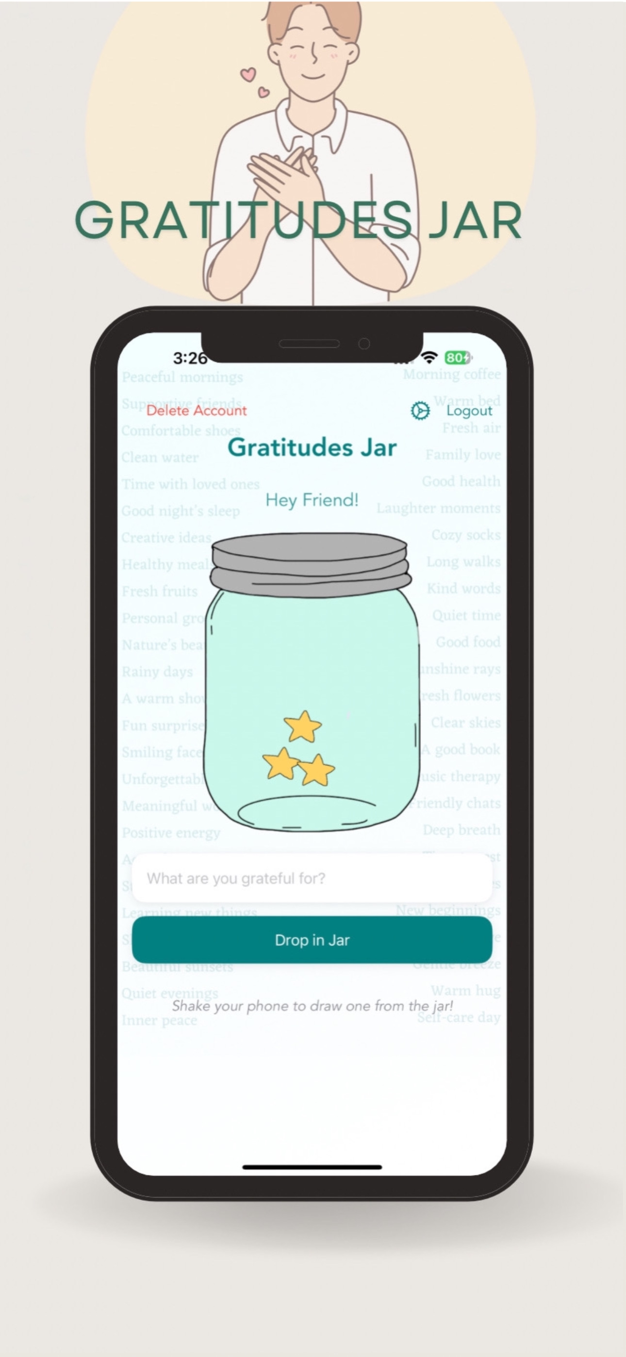 Gratitudes Jar