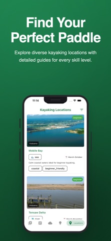 Kayaking US Trips Encyclopedia screenshot