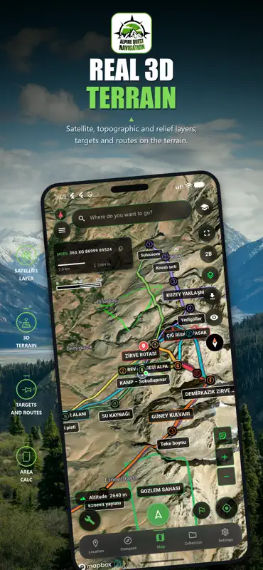 Alpine Quest Nav PRO screenshot 1 of 10