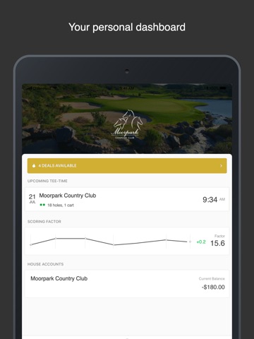 Moorpark Golf iPad screenshot