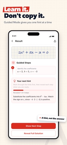 MathLens - Camera Math Solver Screenshot 4 of 8