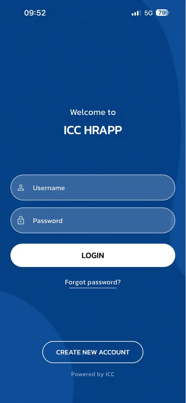 Screenshot #1 pour ICCHRApp