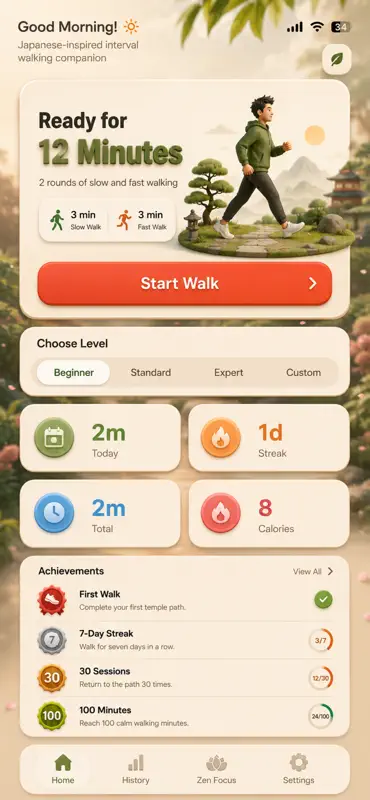 Japanese Walk 3x3 Daily screenshot 1 of 8