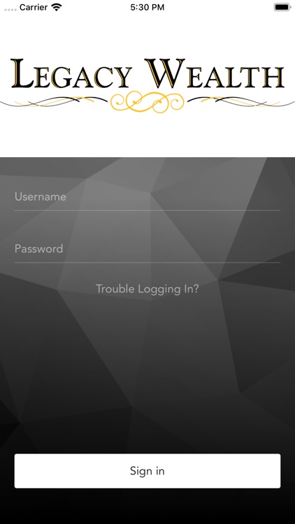 The Legacy Wealth App