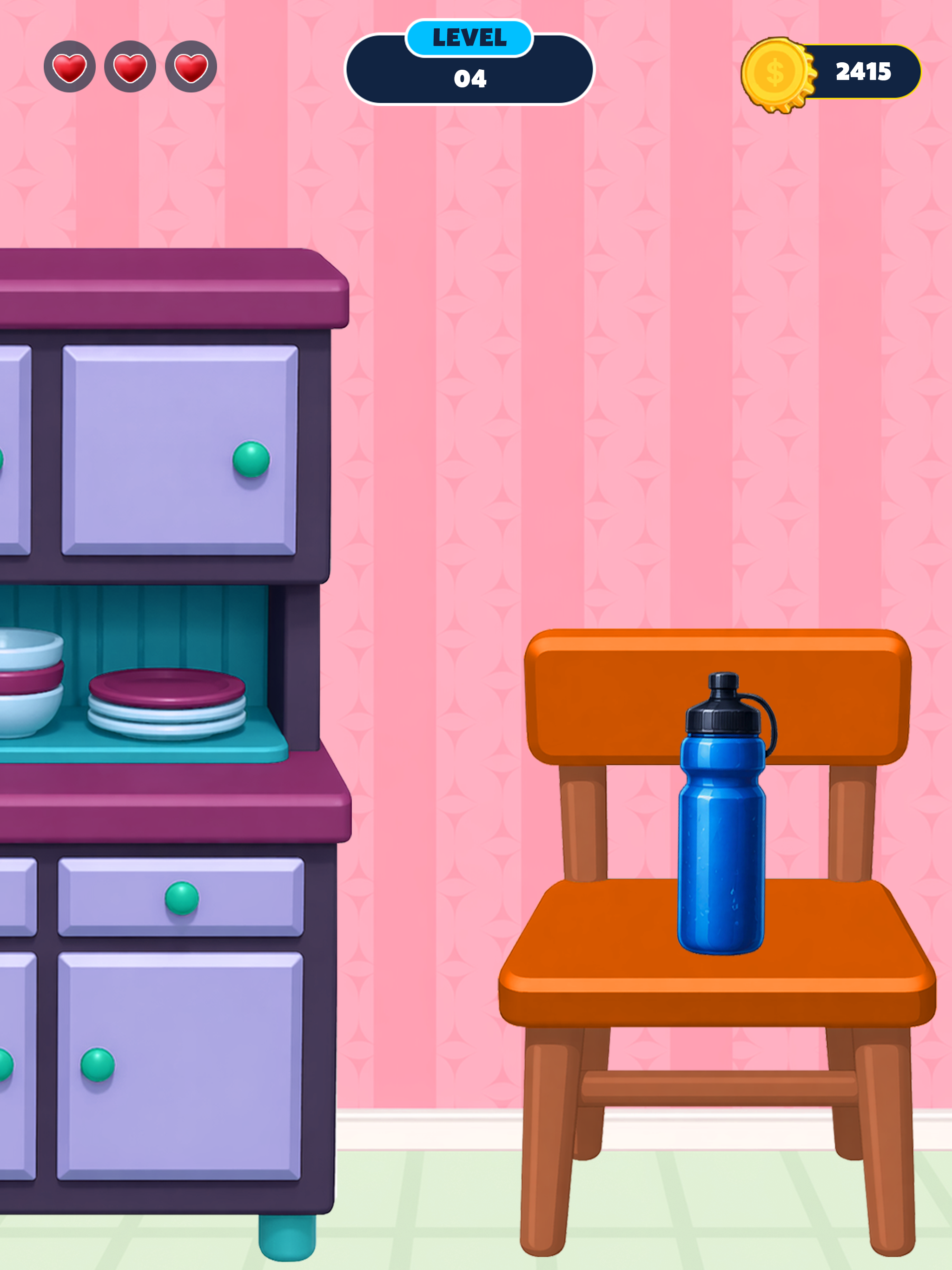 Bottle Bounce Flip Rush Game