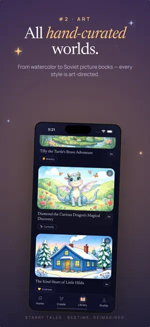 Stary Tales: Bedtime stories screenshot 3
