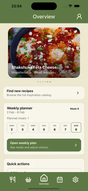 MealFlow Daily screenshot 1