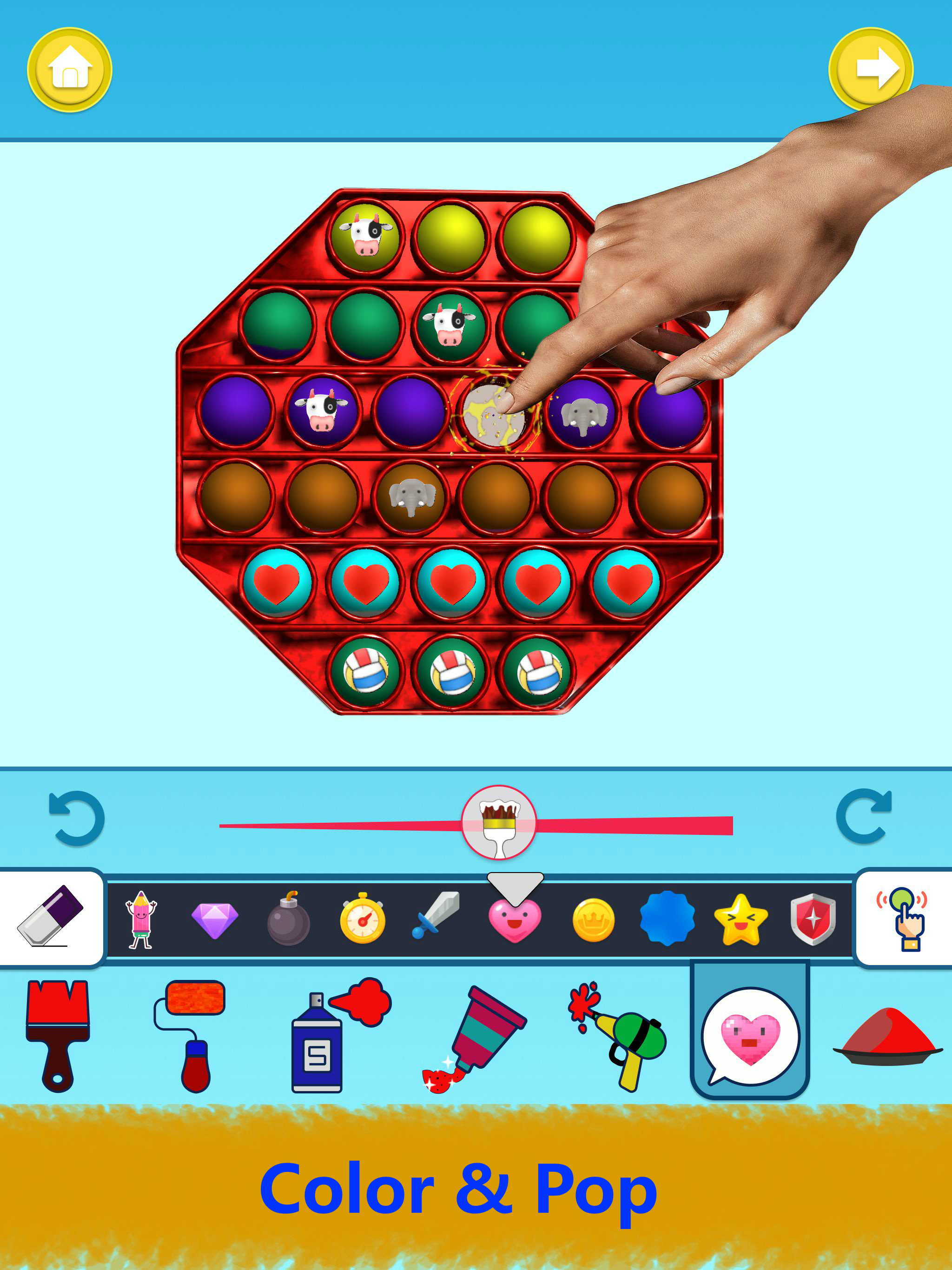 Pop It Fidget Toys 3D Coloring screenshot 13